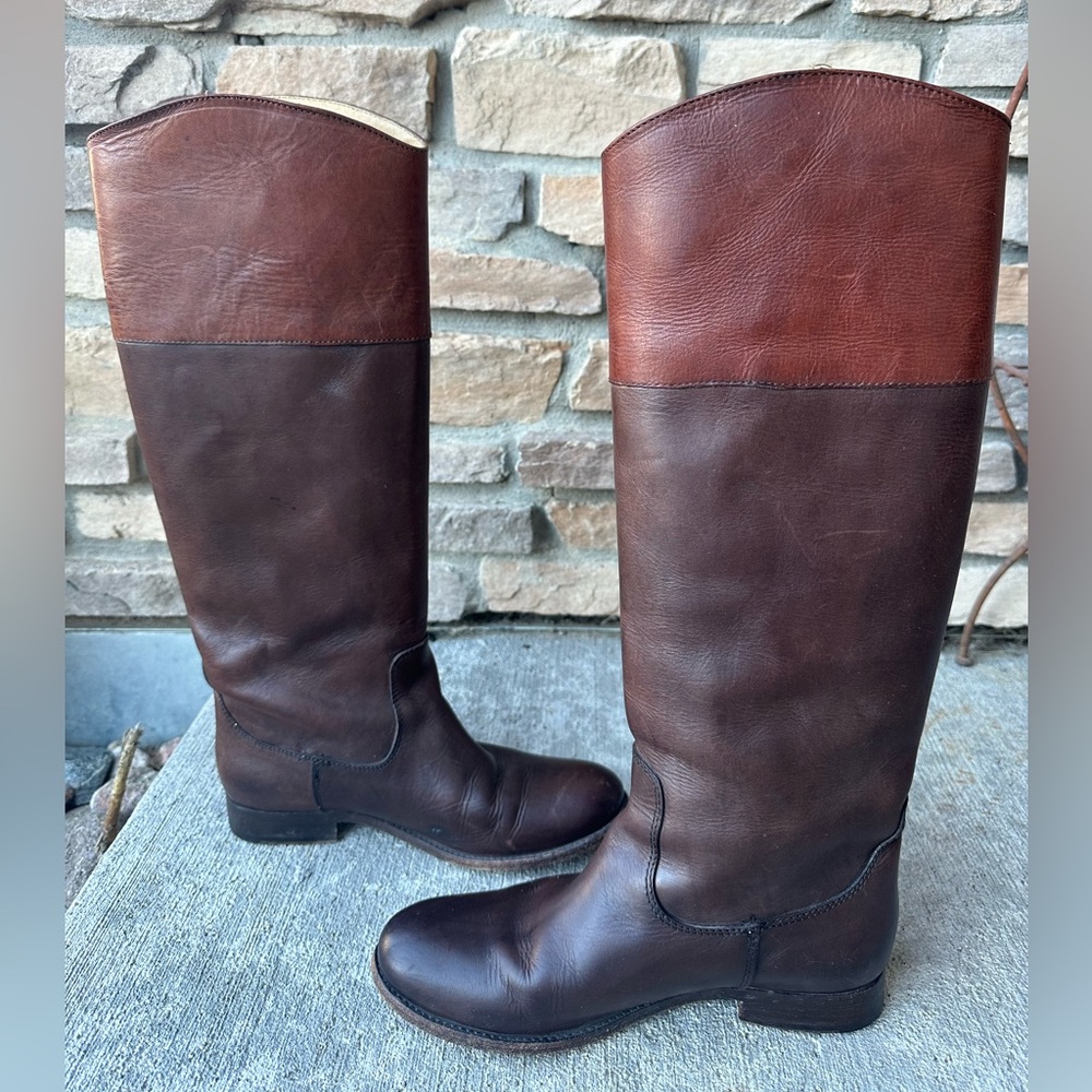 Brown Frye Riding Boots